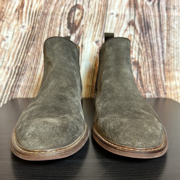 Nordstrom Men’s Shop Suede Chelsea Boots Mens Sz 7M - Picture 3 of 10